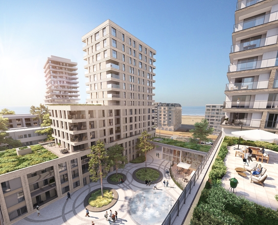 O'Sea residential development in Ostend (BE)