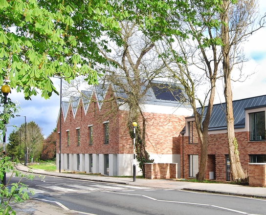 Net-zero townhouses, London