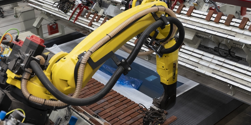 RoboBrick systeem van Vandersanden