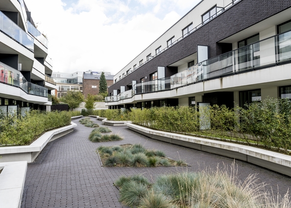 Jardin intérieur Chaussée Saint-Pierre Etterbeek