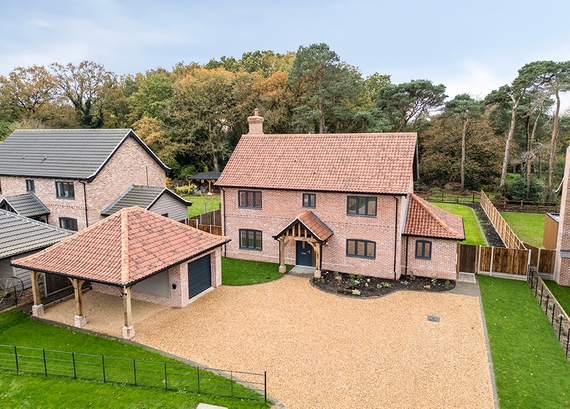 Clayland Homes built with Vandersanden bricks