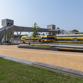 Place de la gare à Dieren (NL)