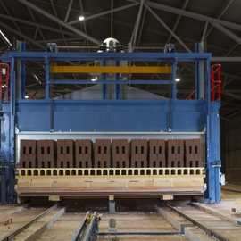 Tolkamer has the most environmentally friendly paver kiln in Europe