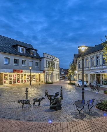 Town centre plan, Neuenkirchen (DE)