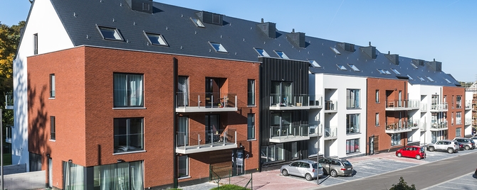 Les Jardins de l'Orne – 12 houses and 2 apartment buildings