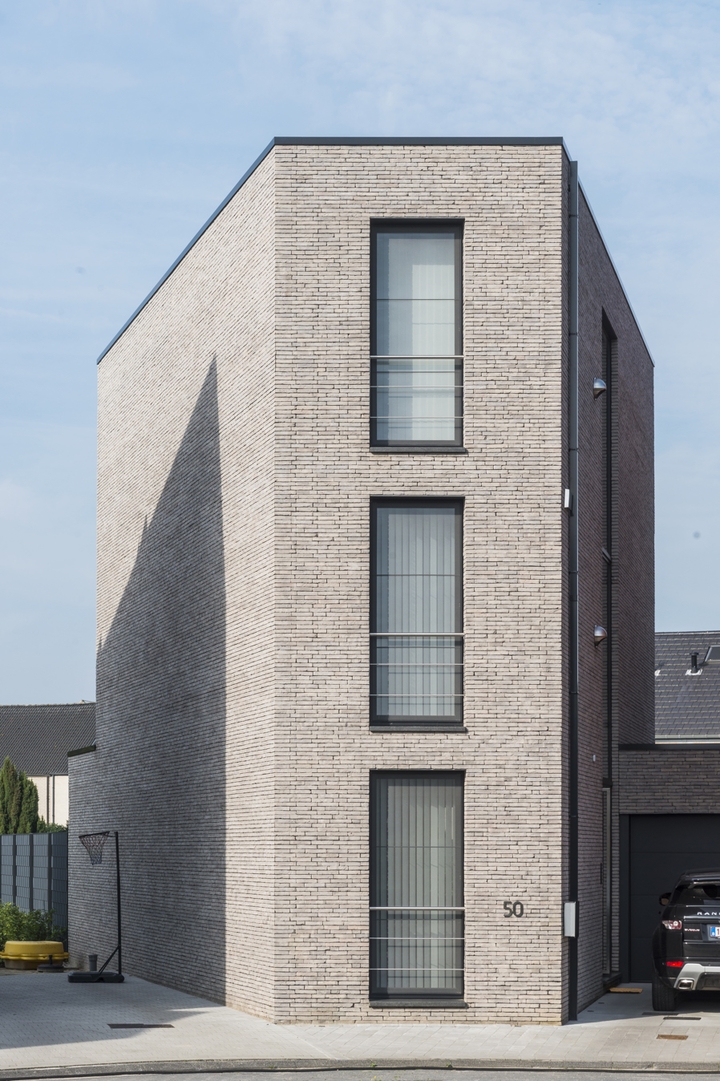 Gevelstenen Grijs Alu Woning