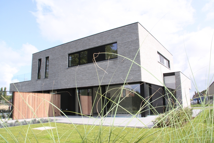Gevelstenen Grijs Wapper/Rainbow Silver Modelwoning Covemaeker
