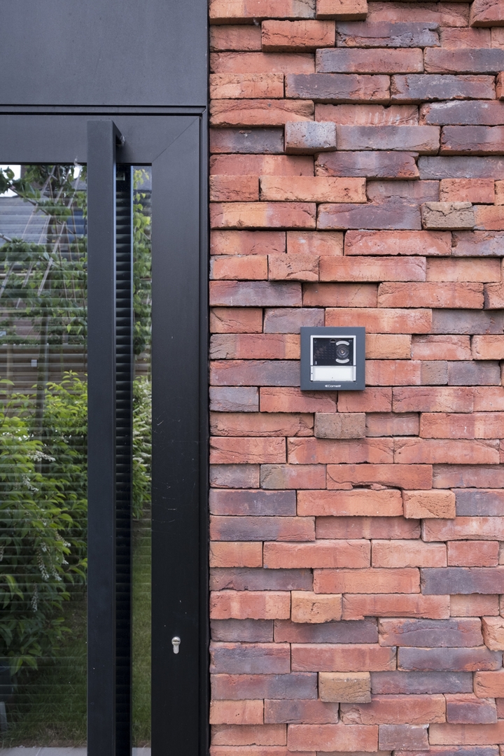 Gevelststeem Rood Billund Woning Van Impe
