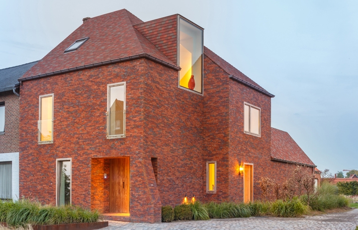 Gevelststeem Rood Billund Woning