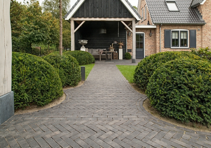 Brick Black Carbona Antica