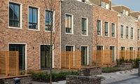 A view of Marmalade Lane 42-home cohousing development in Cambridge 