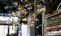 Restauracja L’Osteria w Warszawskim Koneserze z użyciem płytki Hubertus Snowdust