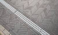 Black Milano O. Vandersanden garden pavers 