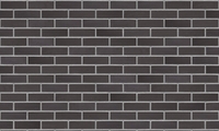 Briques noires Vandersanden Grimma joints gris