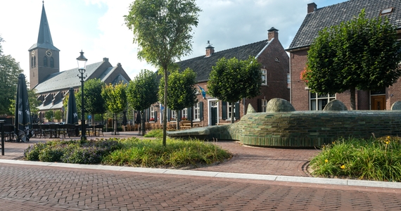The characterful centre of Beesel