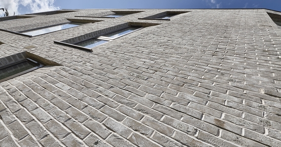 Grey stock facing bricks